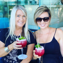 Load image into Gallery viewer, Wine & Champagne Bling Coaster 6 Pack Assorted Colours.