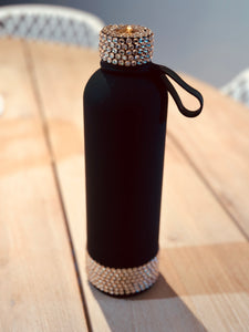 Glitz Bling Drink Bottle 750mls Gold