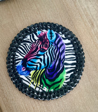 Load image into Gallery viewer, Zebra Wetsuit Regular Coasters Black 6 Pack
