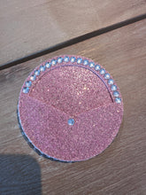 Load image into Gallery viewer, Glitz Pink Collection set of 4 Wine Coasters
