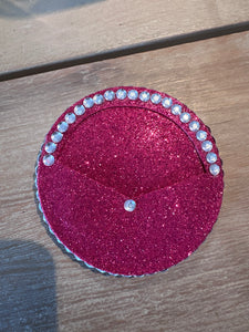 Glitz Pink Collection set of 4 Wine Coasters